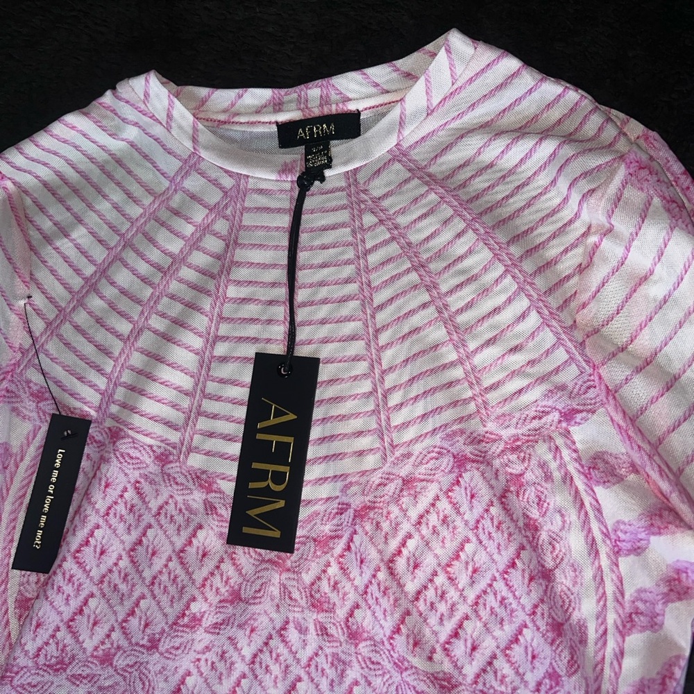 Kaylee Top - Pink Rope - AFRM - Picture 2 of 3